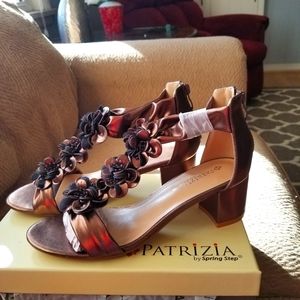 Patrizia by Spring Step Tazetta Bronze Sandels